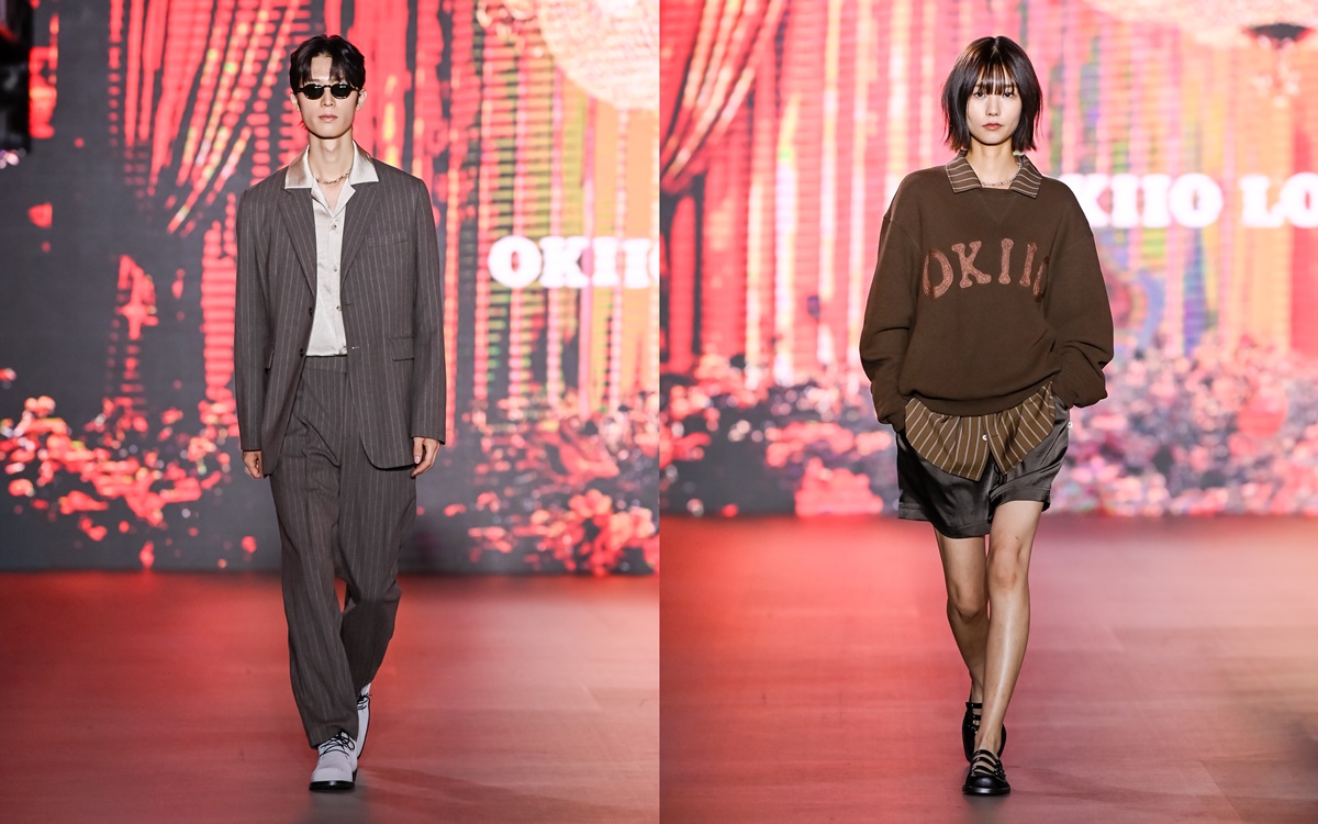 “도심 속의 휴식” 오키오라운지, 패션코드 2026 S/S 패션쇼 눈길 938-Image